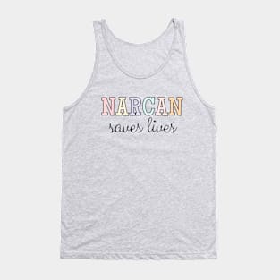 Narcan Saves Lives, Harm Reduction, Overdose Tank Top